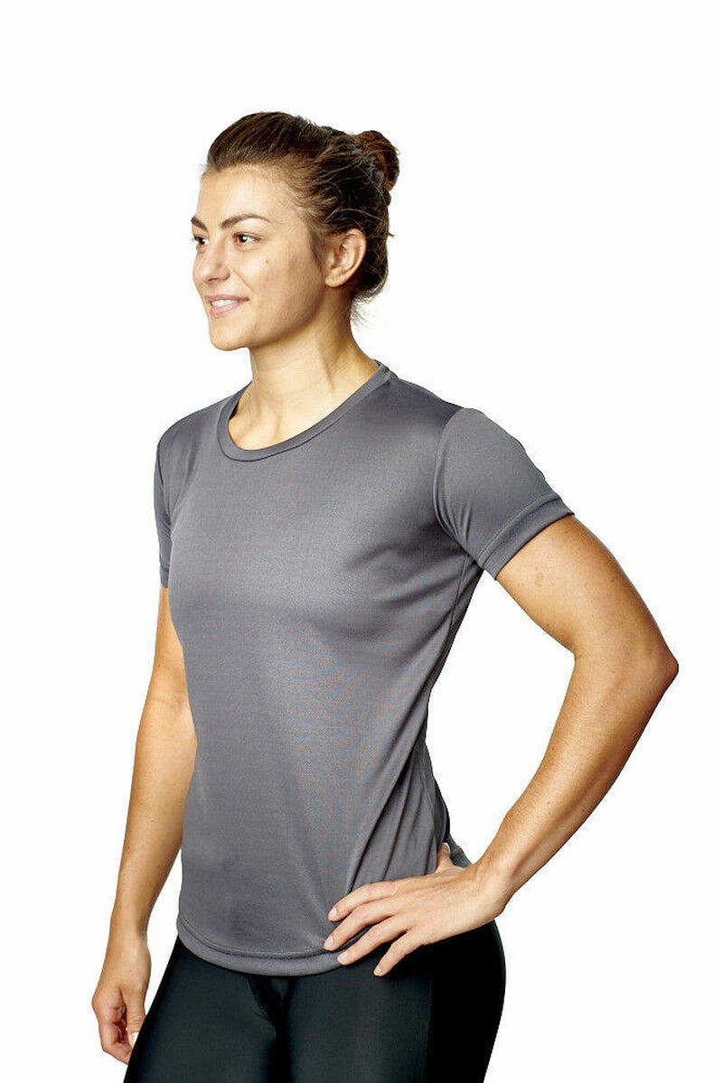 Running T-Shirt Short Sleeve Women Size 8-20 Top Sports Wear Quality Training