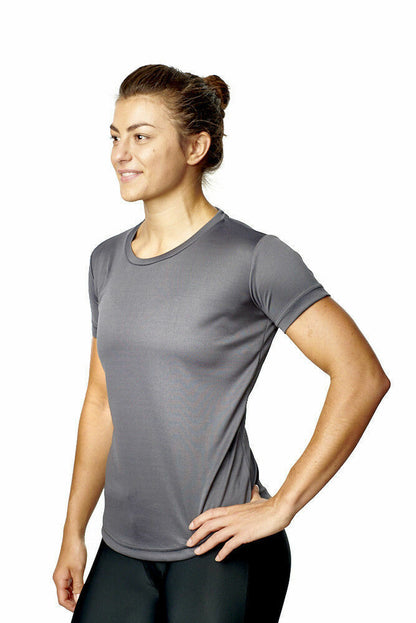 Running T-Shirt Short Sleeve Women Size 8-20 Top Sports Wear Quality Training