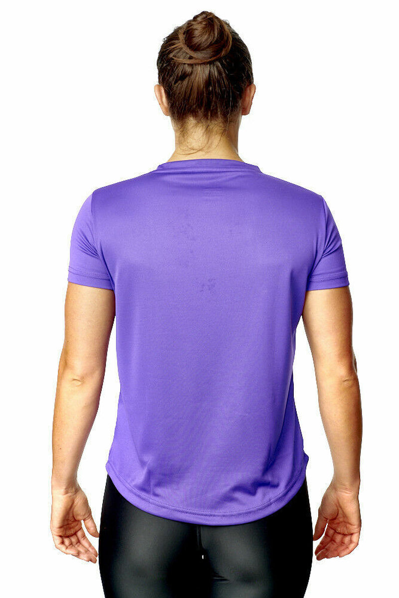 Running T-Shirt Short Sleeve Women Size 8-20 Top Sports Wear Quality Training